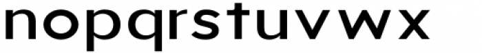 Aukim Medium Expanded Font LOWERCASE
