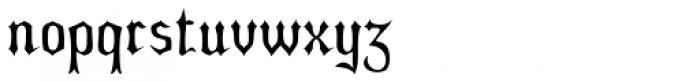 Auldroon Font LOWERCASE