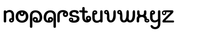 Aunthara Font LOWERCASE