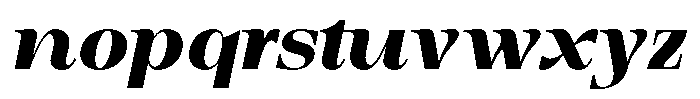 Auralic Black High Condensed Italic Font LOWERCASE