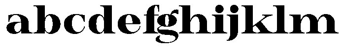 Auralic Black High Condensed FONT