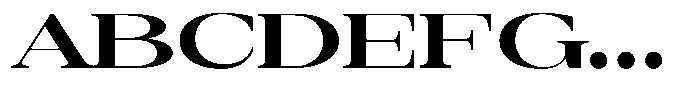 Auralic Black High Expanded Font UPPERCASE