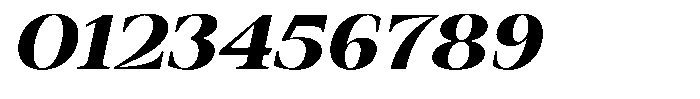 Auralic Black High Italic Font OTHER CHARS