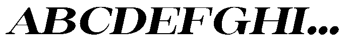 Auralic Black High Italic Font UPPERCASE