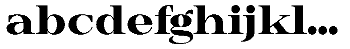 Auralic Black High Semi Condensed FONT
