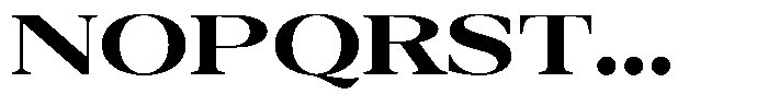 Auralic Black High Semi Font UPPERCASE