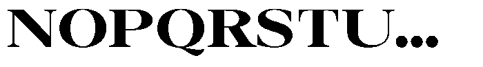 Auralic Black High Font UPPERCASE