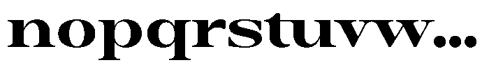 Auralic Black High Font LOWERCASE