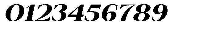 Auralic Black Italic Font OTHER CHARS