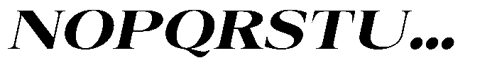 Auralic Black Italic Font UPPERCASE