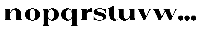 Auralic Black Semi Condensed Font LOWERCASE