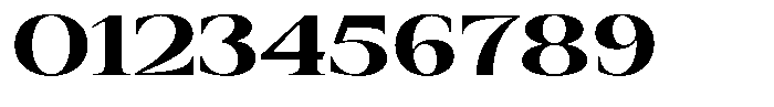 Auralic Black Semi Font OTHER CHARS