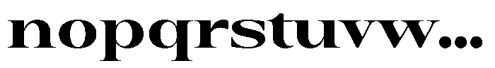 Auralic Black Font LOWERCASE