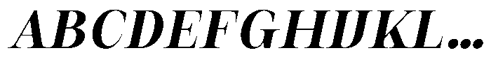 Auralic Bold Condensed Italic Font UPPERCASE