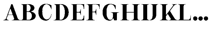 Auralic Bold Condensed Font UPPERCASE