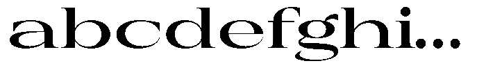Auralic Bold Expanded FONT