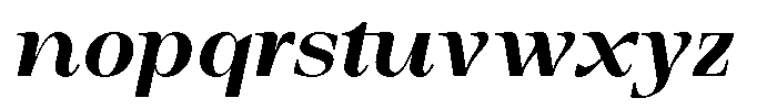 Auralic Bold High Condensed Italic Font LOWERCASE