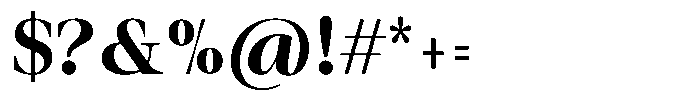 Auralic Bold High Condensed Font OTHER CHARS