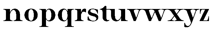Auralic Bold High Condensed Font LOWERCASE