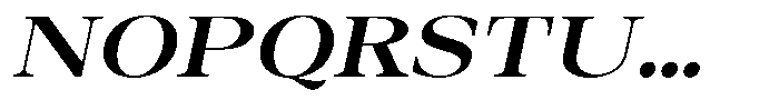 Auralic Bold High Italic Font UPPERCASE