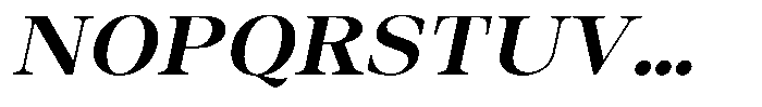 Auralic Bold High Semi Condensed Italic Font UPPERCASE