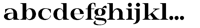 Auralic Bold High Semi Condensed FONT
