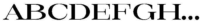 Auralic Bold High Semi Font UPPERCASE