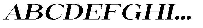 Auralic Bold Italic Font UPPERCASE