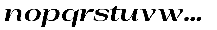 Auralic Bold Italic Font LOWERCASE