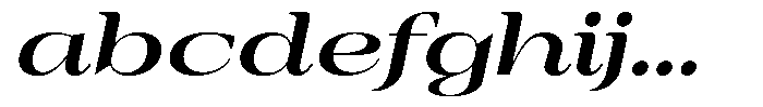 Auralic Bold Sem Exp Italic High FONT