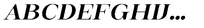 Auralic Bold Semi Condensed Italic Font UPPERCASE