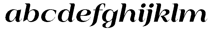 Auralic Bold Semi Condensed Italic FONT