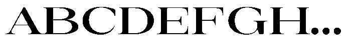 Auralic Bold Semi Font UPPERCASE