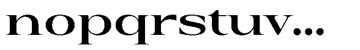 Auralic Bold Semi Font LOWERCASE