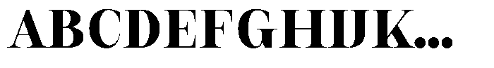 Auralic Extra Bold Condensed Font UPPERCASE