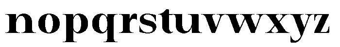 Auralic Extra Bold Condensed Font LOWERCASE