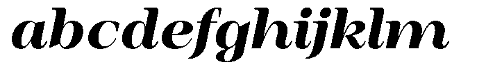 Auralic Extra Bold High Condensed Italic FONT