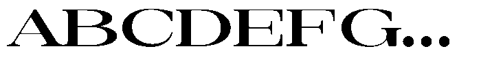 Auralic Extra Bold High Expanded Font UPPERCASE