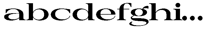 Auralic Extra Bold High Expanded FONT