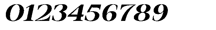 Auralic Extra Bold High Italic Font OTHER CHARS
