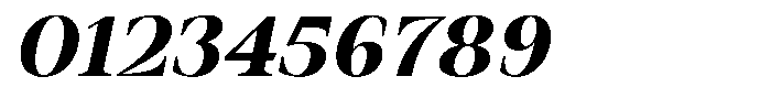 Auralic Extra Bold High Semi Condensed Italic Font OTHER CHARS