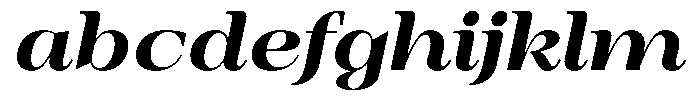 Auralic Extra Bold High Semi Condensed Italic FONT