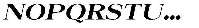 Auralic Extra Bold Italic Font UPPERCASE