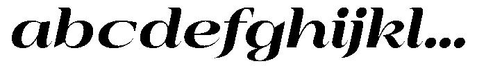 Auralic Extra Bold Italic FONT