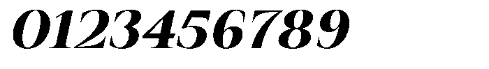 Auralic Extra Bold Semi Condensed Italic Font OTHER CHARS