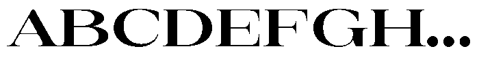 Auralic Extra Bold Semi Font UPPERCASE