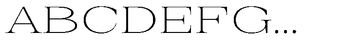 Auralic Extra Light Expanded Font UPPERCASE