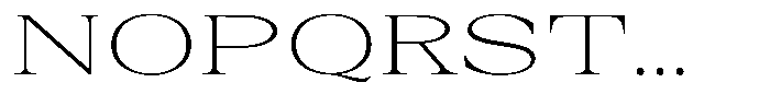 Auralic Extra Light Expanded Font UPPERCASE