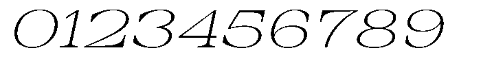 Auralic Extra Light High Exp Italic Font OTHER CHARS