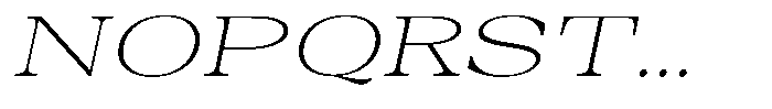 Auralic Extra Light High Exp Italic Font UPPERCASE